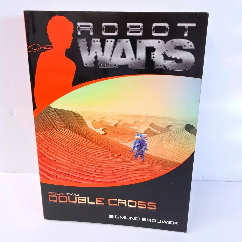 Tyndale Robot Wars Book Set 1-4 Sigmund Brouwer Paperback Kids Sci-Fi
